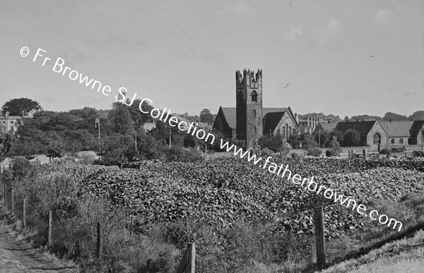 C OF I CHURCH CLONTARF FROM GNR RAILWAY